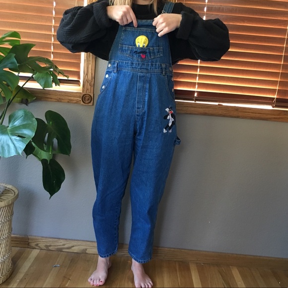 VTG Looney Tunes Overalls - Picture 2 of 8